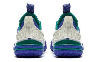 Li-ning (gs)  Wade All City 11 'white Blue Green'
