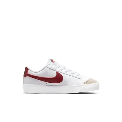 Nike (ps)  Blazer Low '77 'white Team Red'