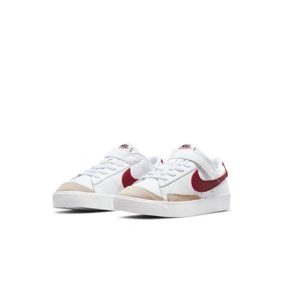 Nike (ps)  Blazer Low '77 'white Team Red'