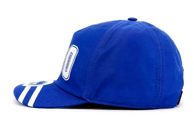 Gucci 100 Baseball Velcro Strap Cap 'blue' In Blue