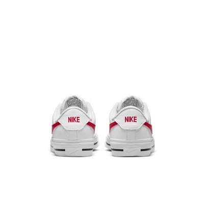 Nike (gs)  Court Legacy 'white University Red'