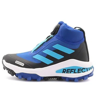 Adidas Originals (gs) Adidas Fortarun Boa Atr K Stay Warm Cozy High Top Blue