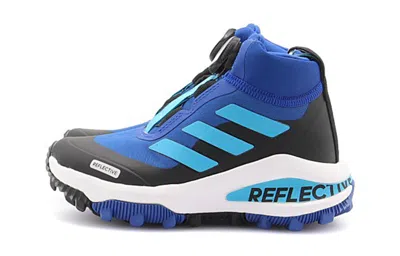 Adidas Originals (gs) Adidas Fortarun Boa Atr K Stay Warm Cozy High Top Blue