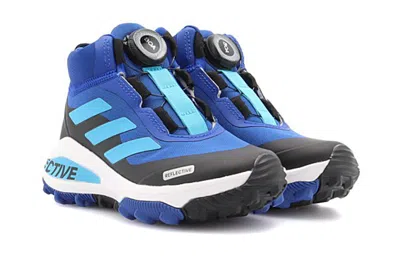 Adidas Originals (gs) Adidas Fortarun Boa Atr K Stay Warm Cozy High Top Blue