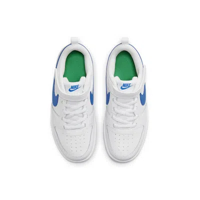 Nike (ps)  Court Borough Low 2 'white Photo Blue'