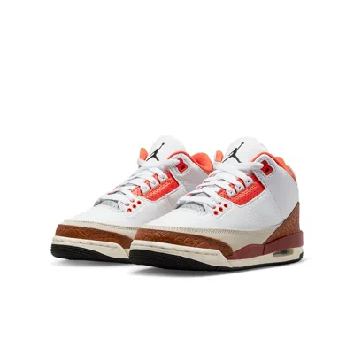 Air Jordan (gs)  3 Retro 'mars Stone' In Multi