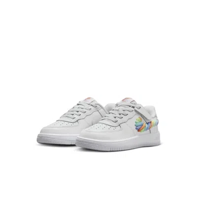 Nike (ps)  Force 1 Low Lv8 Easyon 'rainbow Lace Swoosh'