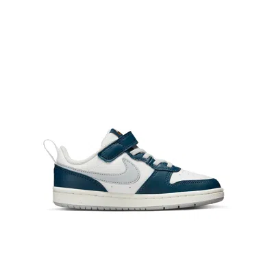 Nike (gs)  Court Borough Low 2 'white Valerian Blue'