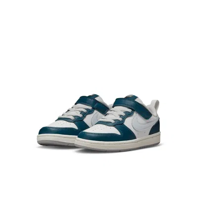 Nike (gs)  Court Borough Low 2 'white Valerian Blue'