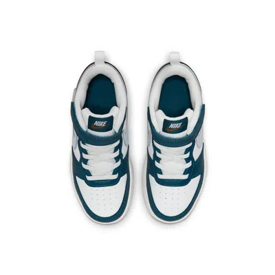 Nike (gs)  Court Borough Low 2 'white Valerian Blue'