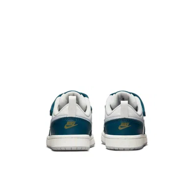 Nike (gs)  Court Borough Low 2 'white Valerian Blue'
