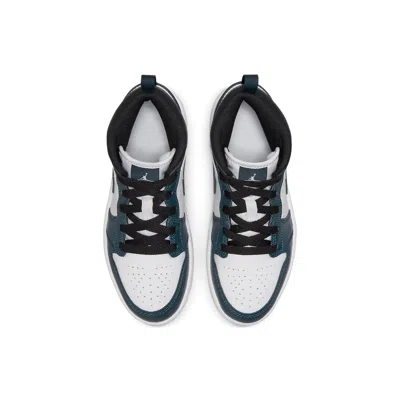 Air Jordan (ps)  1 Mid 'armory Navy' In Green
