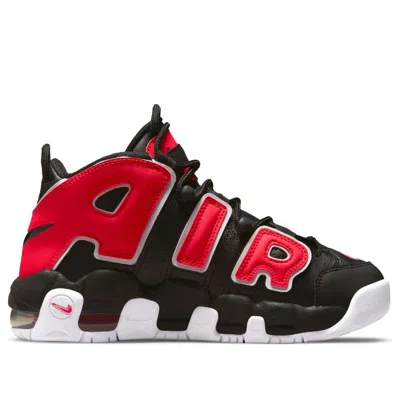 Nike (gs)  Air More Uptempo 'black University Red'