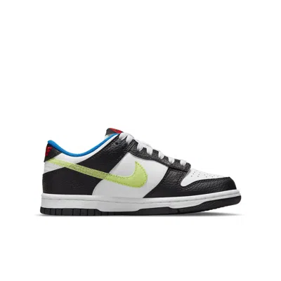 Nike (gs)  Dunk Low 'white Light Lemon Twist'