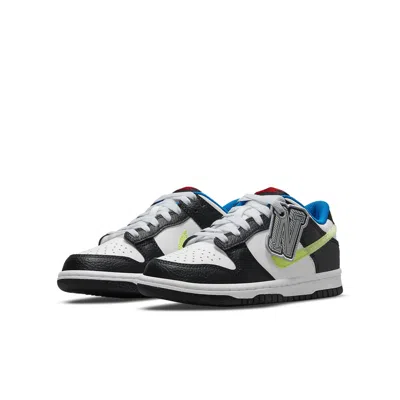 Nike (gs)  Dunk Low 'white Light Lemon Twist'