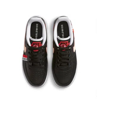 Nike (gs)  Air Force 1 Lv8 1 'worldwide Pack - Black Crimson'