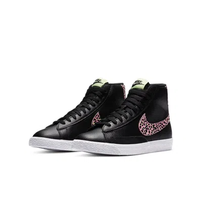 Nike (gs)  Blazer Mid 'pink Cheetah'