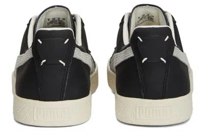 Puma Sneaker Clyde Base Black-frosted Ivory In Black