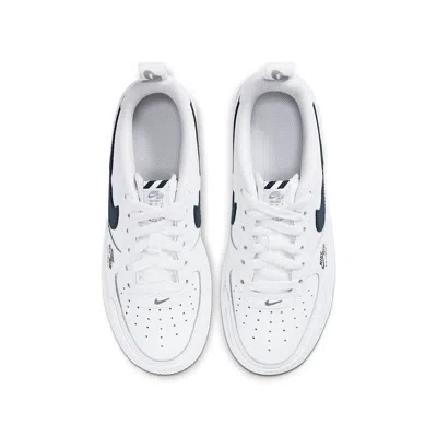 Nike (gs)  Air Force 1 'white Obsidian'