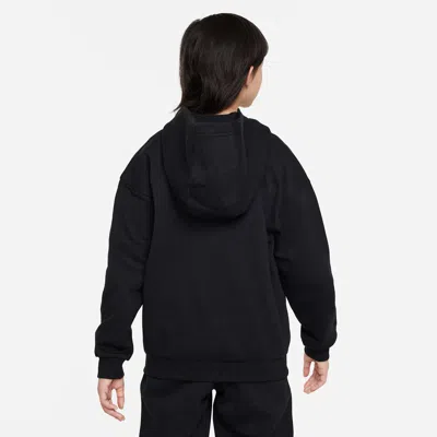 Nike (ps)  Oversized Full-zip Hoodie 'black'