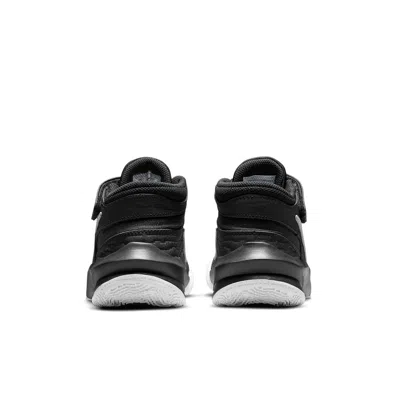 Nike (gs)  Team Hustle D10 Flyease 'black Metallic Silver'
