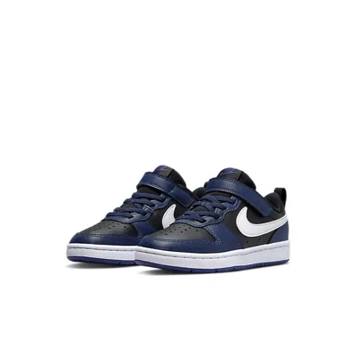 Nike (ps)  Court Borough Low 2 'midnight Navy'