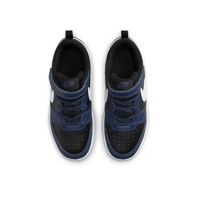 Nike (ps)  Court Borough Low 2 'midnight Navy'