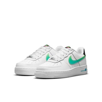 Nike (gs)  Air Force 1 Lv8 1 'white Aquamarine'