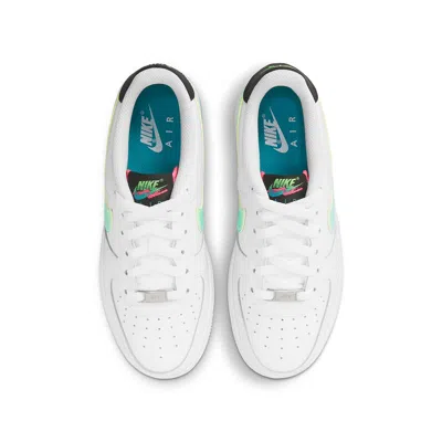Nike (gs)  Air Force 1 Lv8 1 'white Aquamarine'