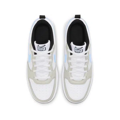 Nike (gs)  Court Borough Low White/blue/grey
