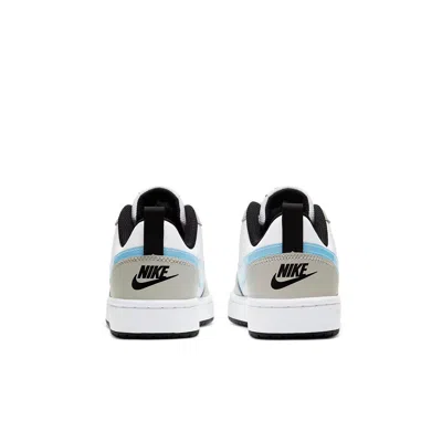 Nike (gs)  Court Borough Low White/blue/grey