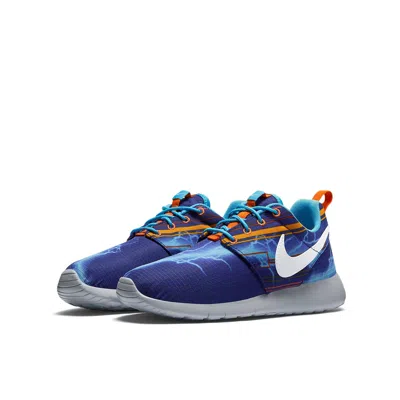 Nike (gs)  Roshe One Print 'blue White Red'