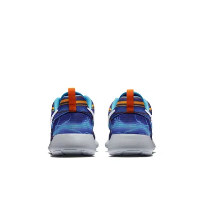 Nike (gs)  Roshe One Print 'blue White Red'