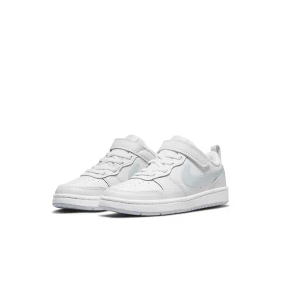 Nike (ps)  Court Borough Low 2 'white Blue'