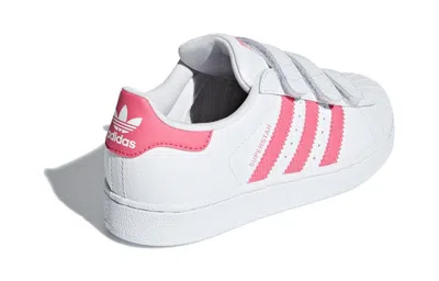 Adidas Originals (ps) Adidas Superstar Cf C 'white Pink'