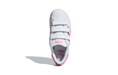 Adidas Originals (ps) Adidas Superstar Cf C 'white Pink'