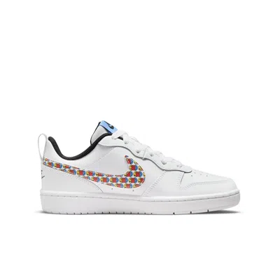 Nike (gs)  Court Borough Low 2 Se 'happy Hoops'
