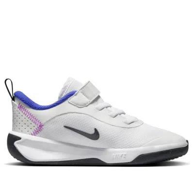 Nike (ps)  Omni Multi-court 'white Dark Obsidian'