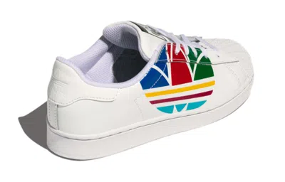 Adidas Originals (ps) Adidas Superstar Pure J 'colorful Trefoil - Cloud White'