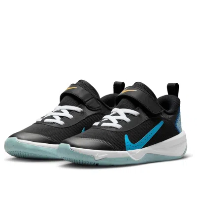 Nike (ps)  Omni Multicourt 'black Blue Lightning'