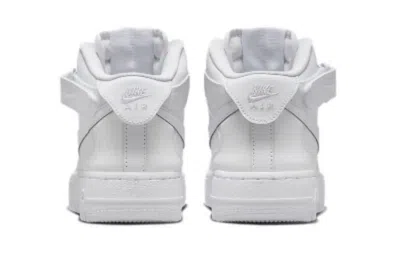 Nike (gs)  Air Force 1 Mid Easyon Se 'triple White'