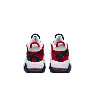 Nike (ps)  Air More Uptempo 'red Navy Camo'