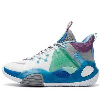 Li-ning (gs)  Wade All City 9 V1 'white French Blue'