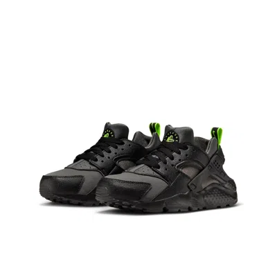 Nike (gs)  Huarache Run In Black