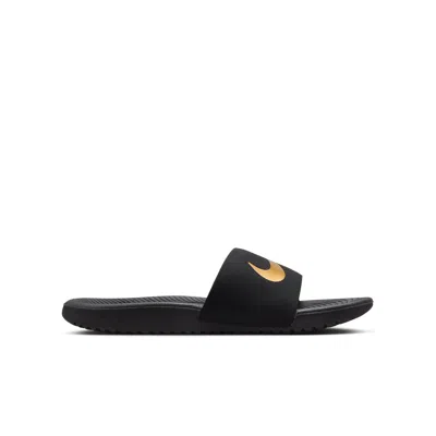 Nike (gs)  Kawa Slide 'black Gold'
