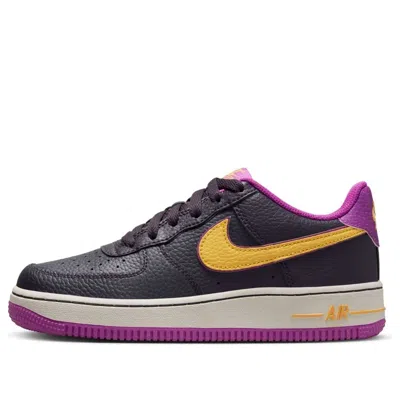 Nike (gs)  Air Force 1 'lakers Alternate' In Multi
