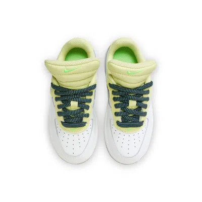 Nike (ps)  Force 1 Low 'padded Tongue' In White