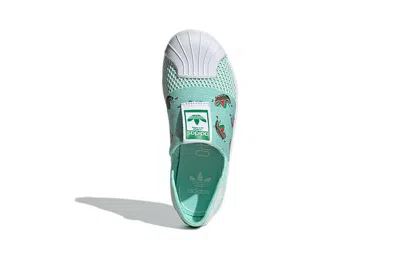 Adidas Originals (ps)  Superstar Smr 360 C 'light Green White Dark Green'