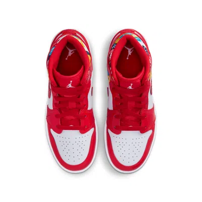 Air Jordan (gs)  1 Mid Se 'barcelona Sweater'