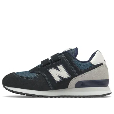 New Balance 574 Low Cut K Black/blue